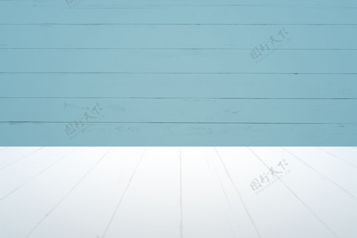 桌面纯蓝色木板产品背景桌子桌子架子