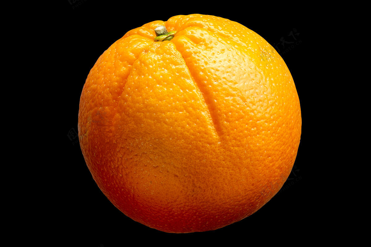 成熟新鲜的橘子水果柑橘生态有机