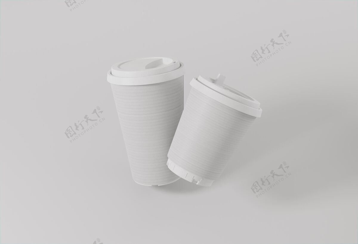 模型纸咖啡杯悬浮模型组成咖啡分类