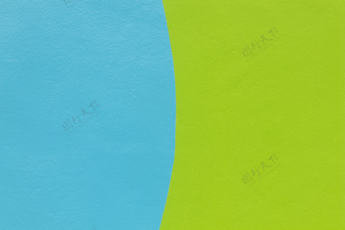 材料蓝色和绿色的背景墙建筑表面浮雕