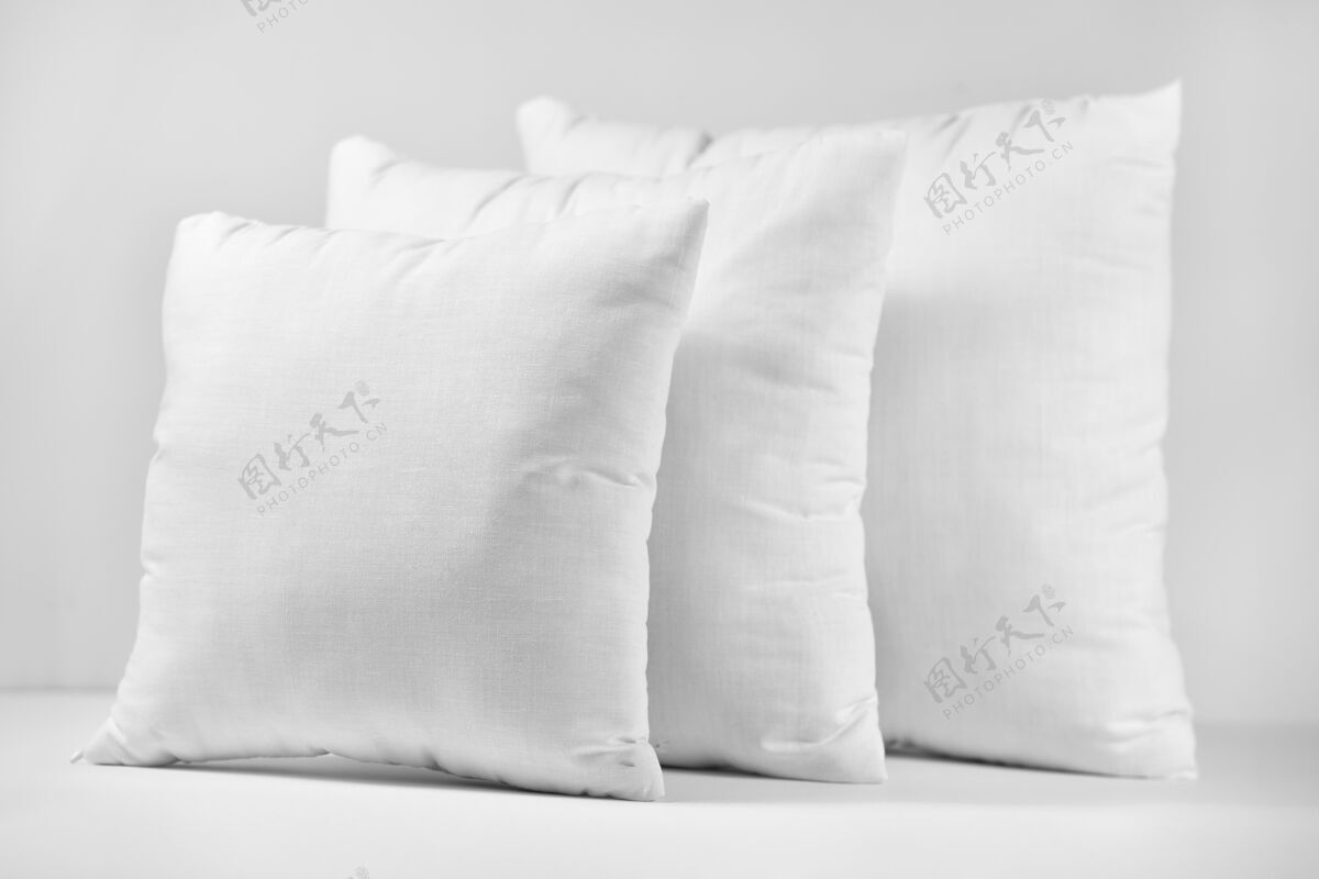 水平舒适的坐垫面料模型枕头模型面料柔软