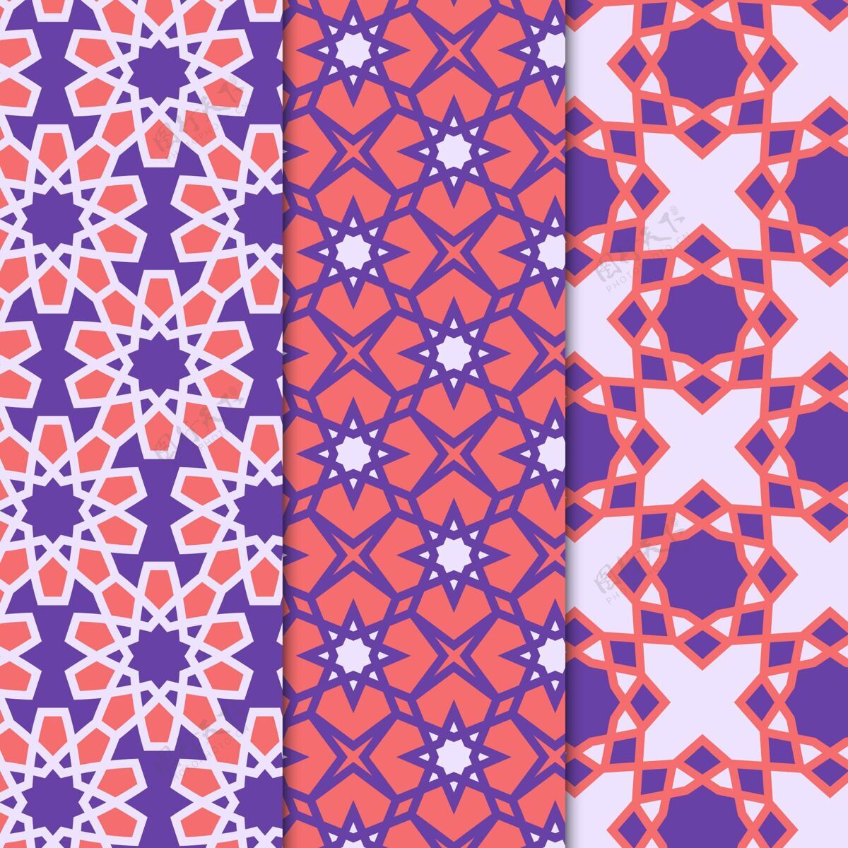 阿拉伯图案阿拉伯装饰图案系列装饰彩色背景阿拉伯