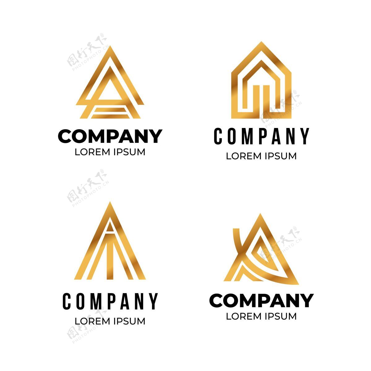 Branding平面设计一套标志CompanyLogoSetCollection