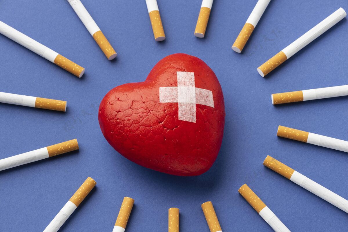 香烟无烟日元素的安排习惯危险分类