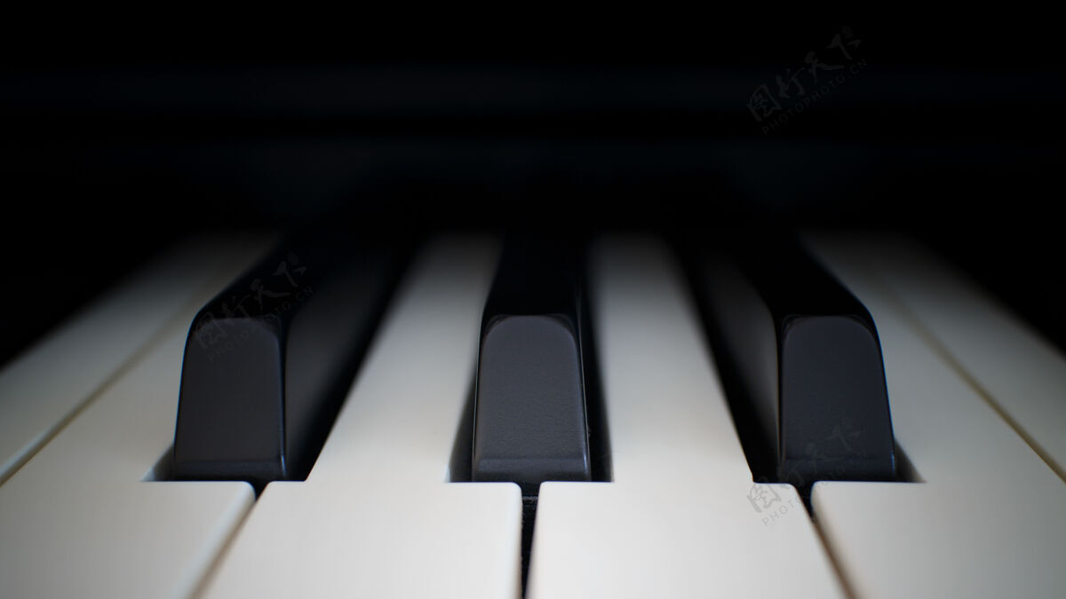 音乐钢琴键钥匙乐器钢琴