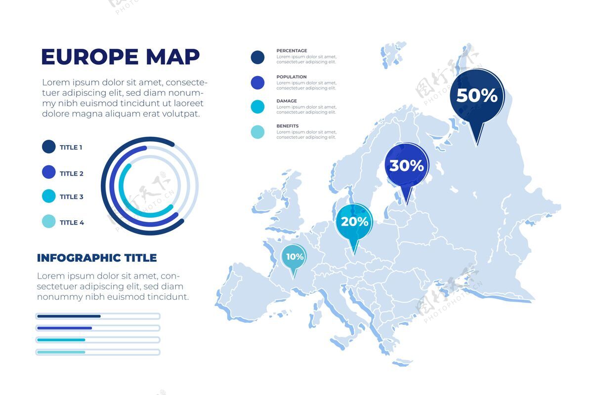 信息图手绘欧洲地图信息图地图绘制欧洲